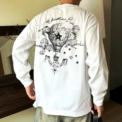 DIOR 벌룬 롱슬리브 티셔츠