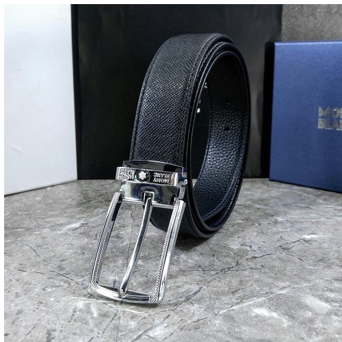 몽블랑 MONBLANC 핀버클 양면 수프마토 벨트