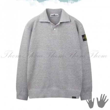 스톤 아일*드   캐시 라이크 카라 니트