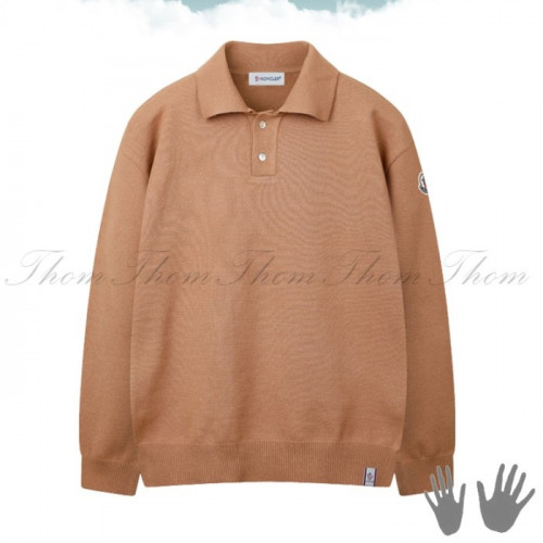 몽클*어   캐시 라이크 카라 니트