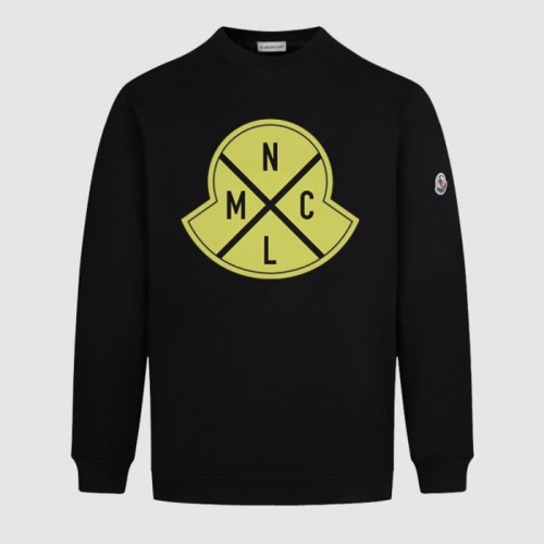 몽클*어   엘로우 빅로고 맨투맨