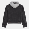 CELINE 유니언 후디드 데님자켓