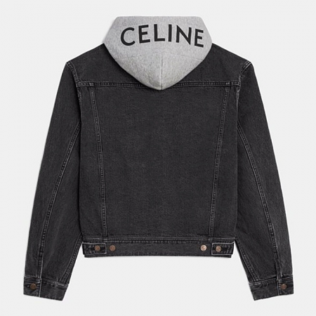 CELINE 유니언 후디드 데님자켓