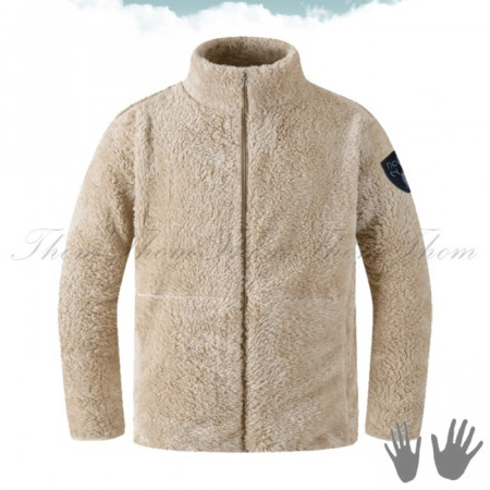 노*스   엣지 보아털 집업