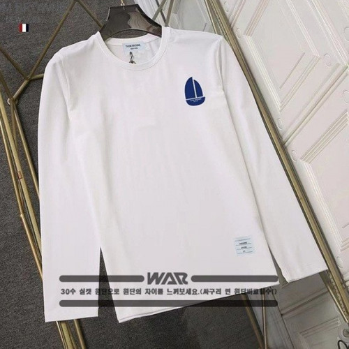 THOM BROW*E   쉽 로고 긴팔 티셔츠