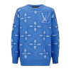 LOUIS VUITTON LV 플라워 쟈카드 스웨터