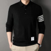 THOM BROW*E   24FW 4바 버튼 울 카라 니트
