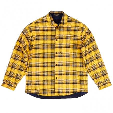 BALENCIAGA 리버시블 플란넬 셔츠