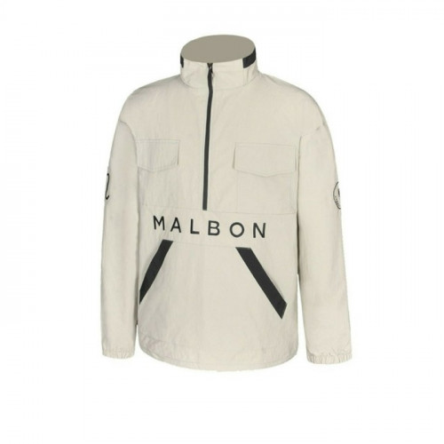 MALB*N   프리미엄 자수로고 반집업 아노락 자켓