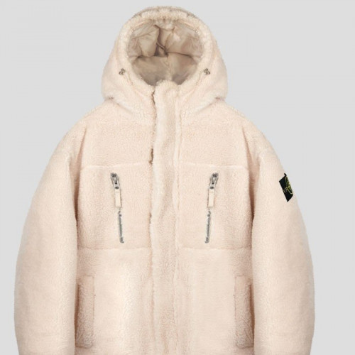 스톤 아일*드   ST 와펜양털 헤비 후드 2가슴지퍼 집업