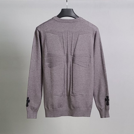 Chrome Hear*s   엠보십자 캐시미어 니트