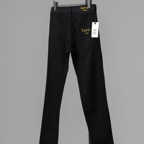 FEN*I   일자핏 블랙 데님진