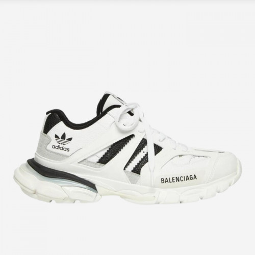 아디다스 x 발렌시*가   트랙 포럼 로우 탑 스니커즈