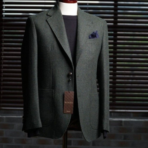 GUC*I   울헤링본 블레이저