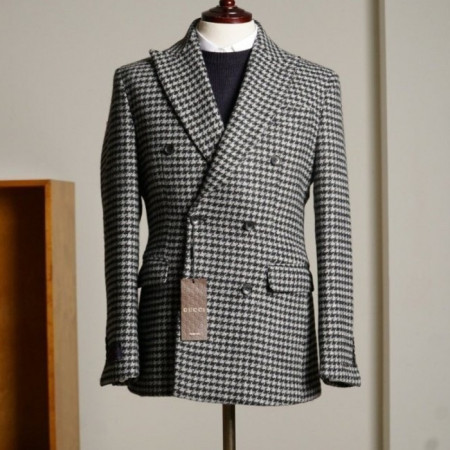 GUC*I   하운드투스 울100% 자켓