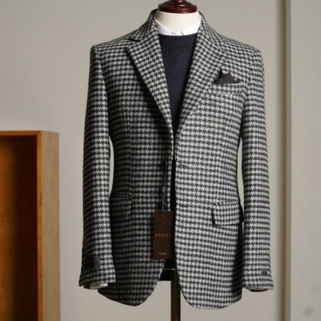 GUC*I   하운드투스 울100% 자켓