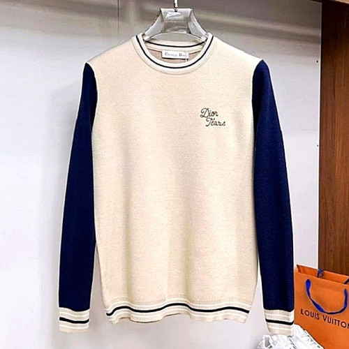 DIOR 자수 로고포인트 배색 울니트