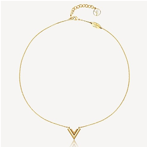 루이*통 LOUIS VUITTON 에센셜 V 넥클리스
