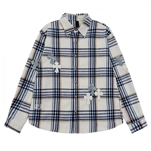 Chrome hearts  퓨어 플레이드 체크셔츠