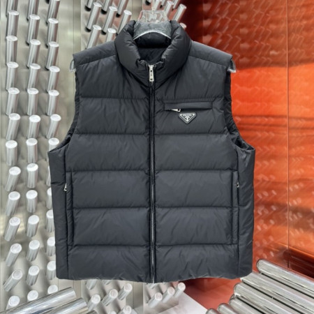 PRA*A   새드로고 덕다운 패딩 24