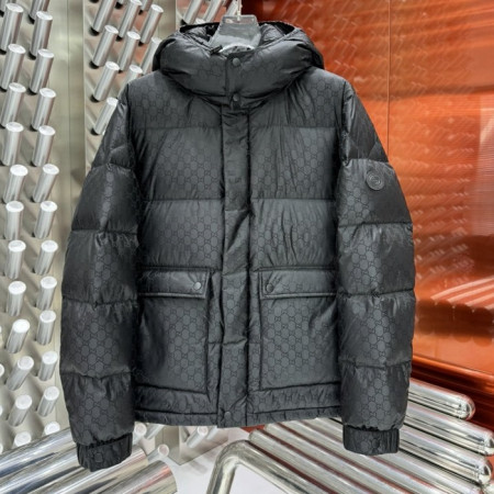 GUC*I   새드로고 덕다운 패딩 2