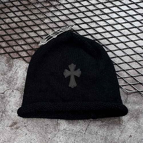 크롬*츠 Chrome hearts 크로스 레더패치 울비니