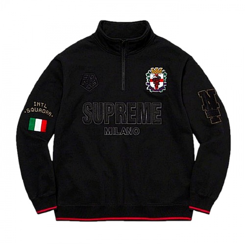 슈프림 SUPREME 밀라노 패치드 하프집업