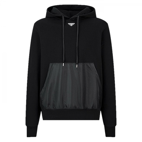 PRADA 테크니컬 포켓 후디