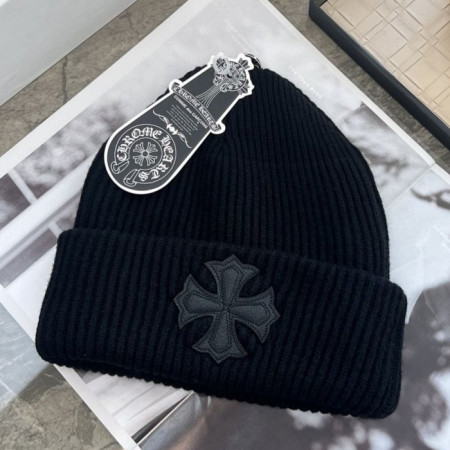 Chrome hear*s   시그니처 로고 자수비니 모자