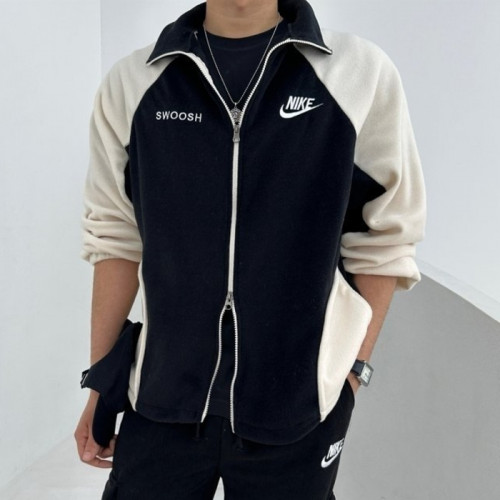 NIKE   배색 후리스 집업