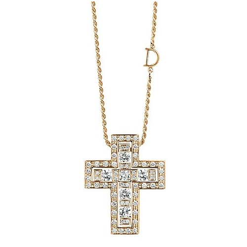 다미아니 DMIANI 벨에포크 다이아 세팅 네크리스 - 옐로우골드