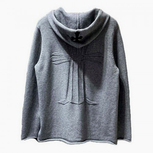 Chrome hearts 쟈카드 크로스 니티드 후디