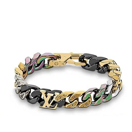 LOUIS VUITTON 체인링크 패치 에디션 브레이슬릿