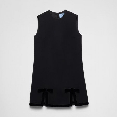 PRADA 나떼 미니 드레스 - 블랙