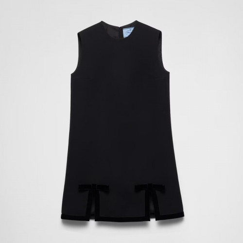 PRADA 나떼 미니 드레스 - 블랙