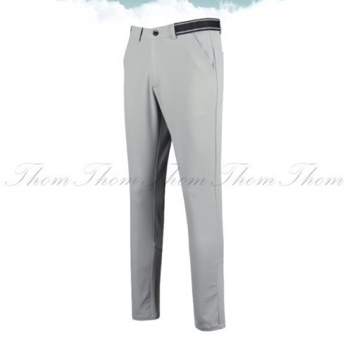 스톤 아일*드   슬림핏 비엘 기모 밴딩 팬츠