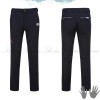 몽클*어   슬림핏 지퍼배색 기모 밴딩 팬츠