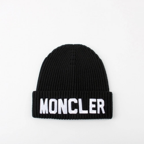 몽클*어   레터링 패치 골지 비니