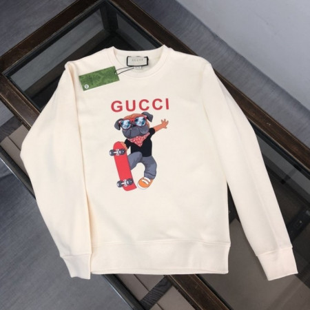 GUC*I   불독 레드 도그 보드 맨투맨