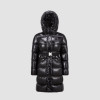 MONCLER Bellevue 롱 다운 재킷 - 블랙