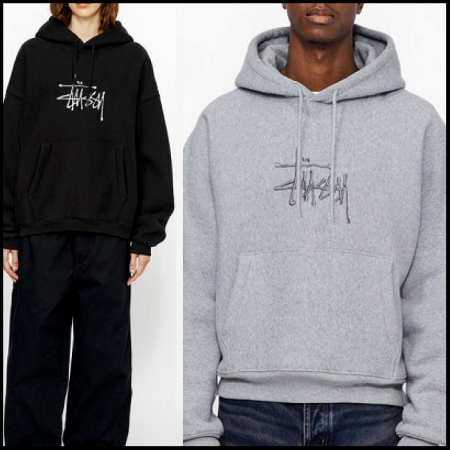 스투시 STUSSY 자수 로고 후드