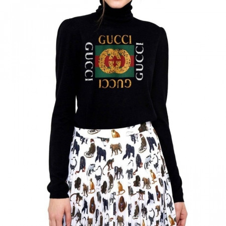 2024 F/W GUC*I   빈티지 로고 최신상 커플 터틀넥