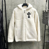 Chrome hearts 굽패치 양털후드