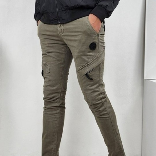 스톤 아일*드   더블 지퍼 밴더 팬츠 [고급]