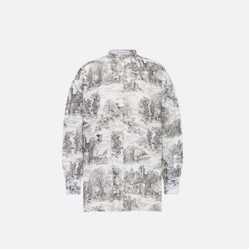 DIOR 롱 블라우스