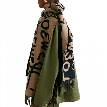 로에베 LOEWE 아나그램 울머플러