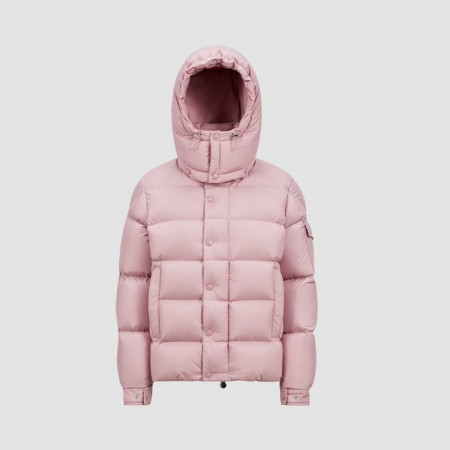 Moncler Maya 70 후드 쇼트 다운 재킷 - 라이트 핑크