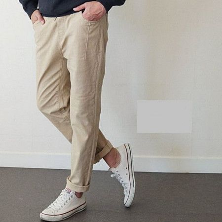 몽클*어   메탈로고 약기모 팬츠