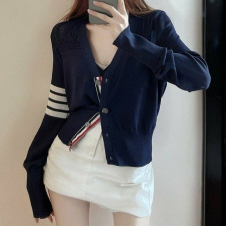 톰브*운   링 훈트  니트 가디건 (6107)