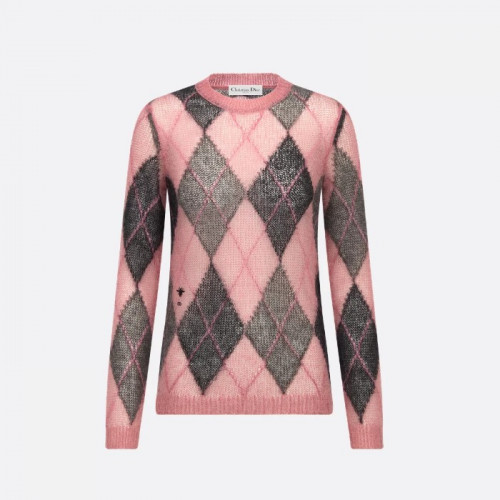 DIOR 스웨터 - 핑크 & 그레이